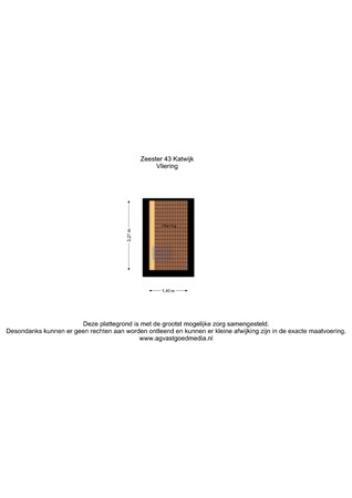 Floorplan - Zeester 43, 2221 KX Katwijk